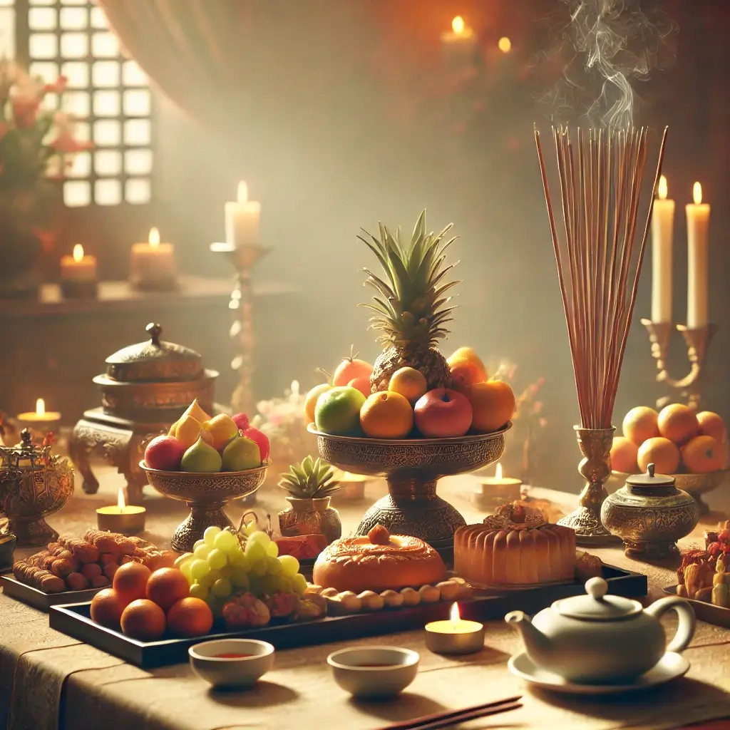 offrande-nourriture offrande nourriture Yi Jing et Sacrifice : Une Relation Ancestrale à Redécouvrir (1/3)