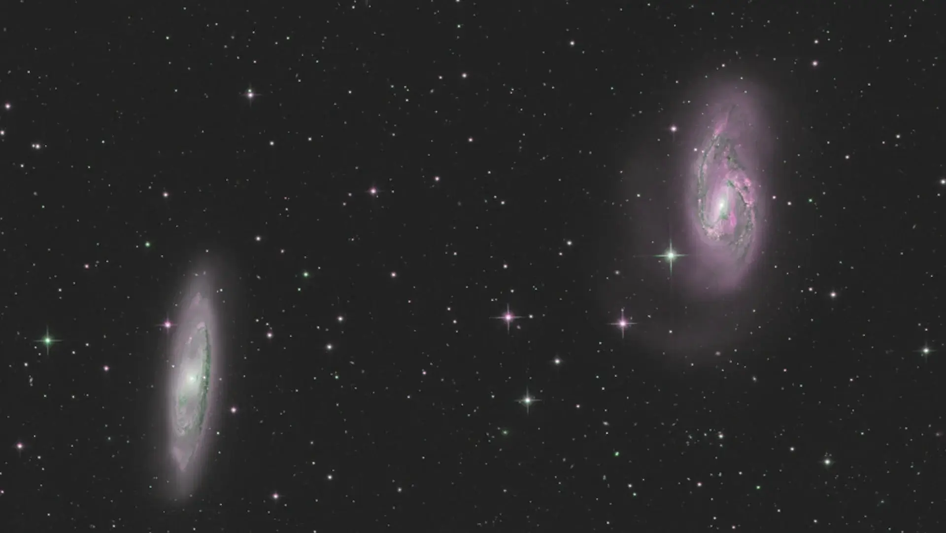 M65 / M66 Galaxies divination