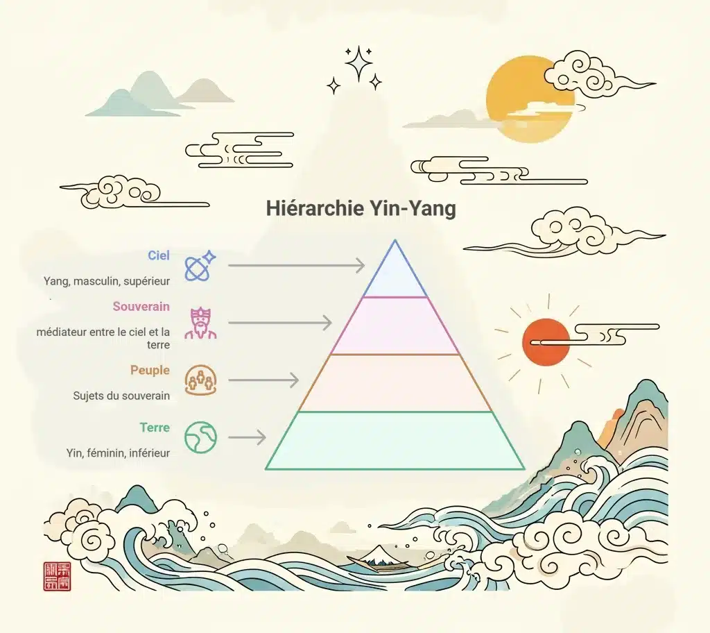 La subordination du yin Mandat du Ciel